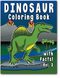 Dinosaur Coloring Book for Kids