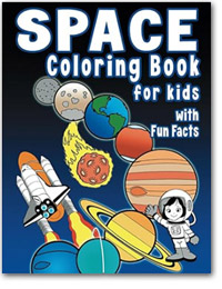Space Coloring Book for Kids